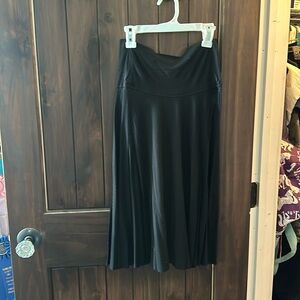 black skirt